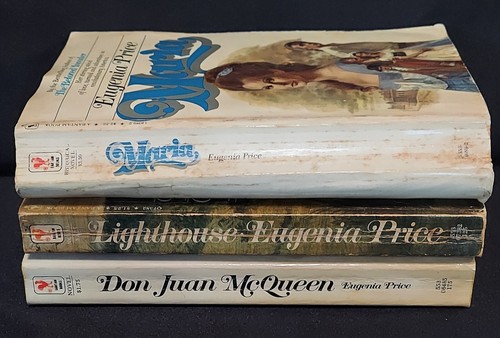 Eugenia Price Vintage Romance Paperback Books Lighthouse Maria Don Juan McQueen - Picture 3 of 4