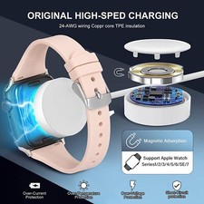 Apple Watch IWatch SE 3  11 10 9 8 Fast Wireless Magnetic Charger Charging Cable — image 6