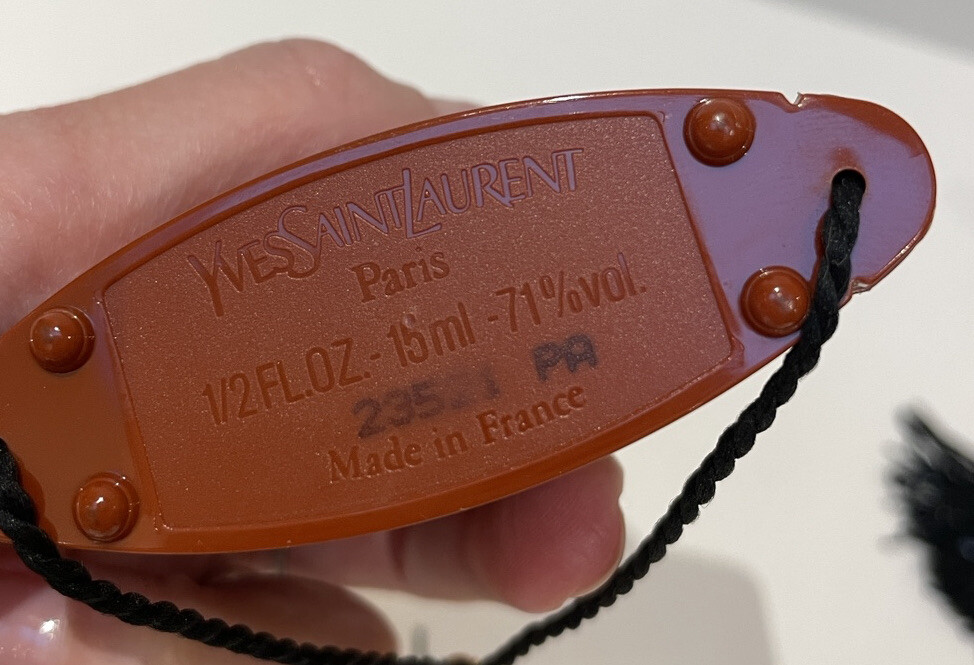 VINTAGE 1982 ❣️YSL OPIUM Perfume 15ml ~ Splash ~ Collectors Item