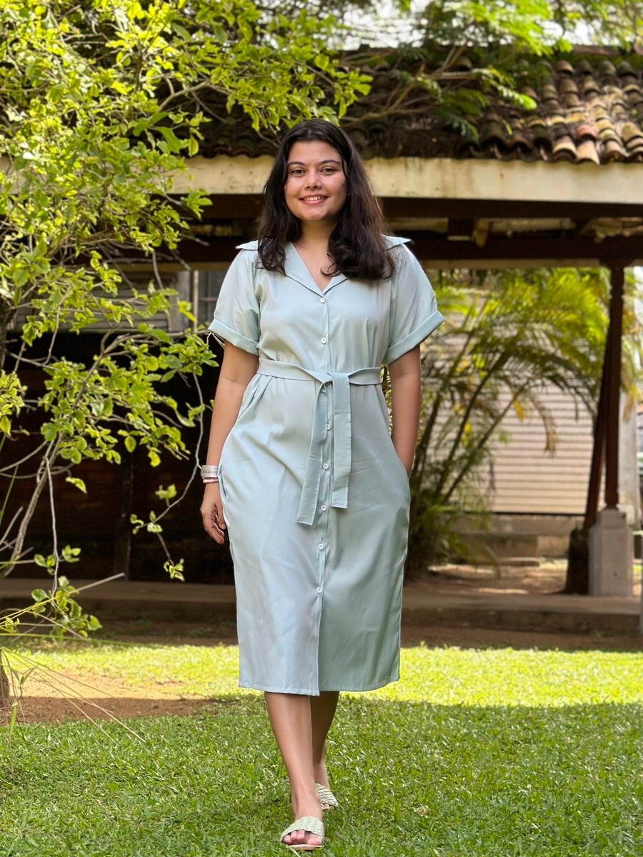 Mint Green Shirt Dress | eBay