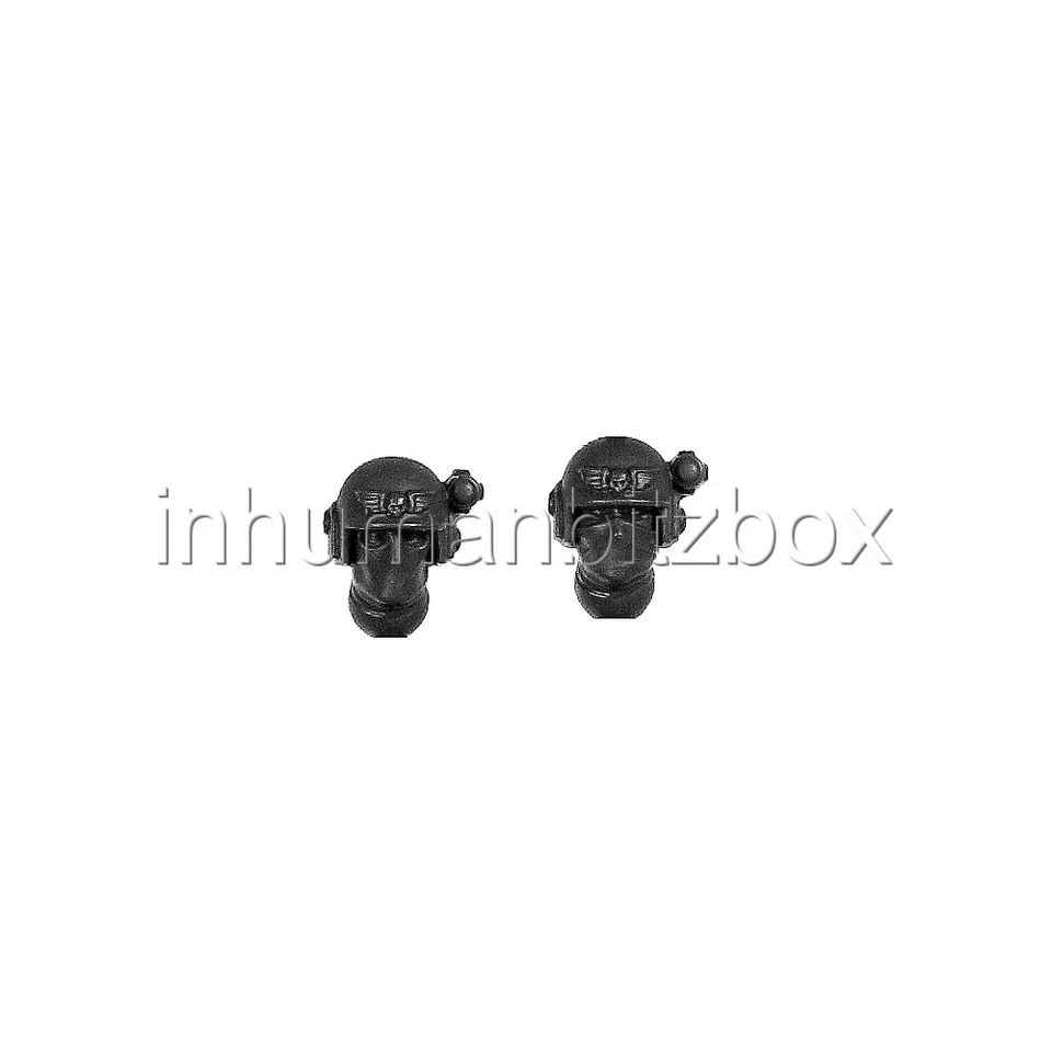 AMKK14 TETE CASQUE x2 ASTRA MILITARUM KASRKIN WARHAMMER 40000 W40K BITZ 10-15 - Photo 1/1