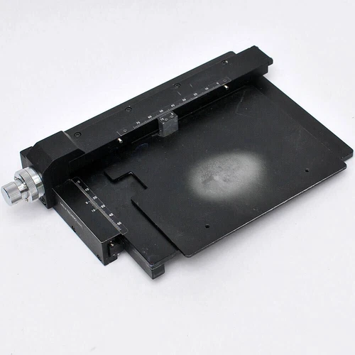Meiji Techno MA564 Microscope Mechanical Translation Stage 75mm x 50mm Travel