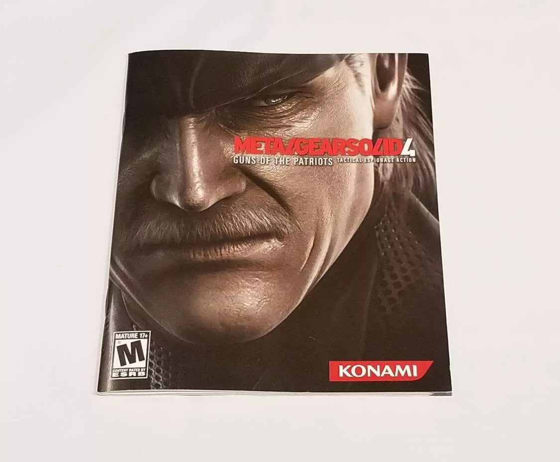 Metal gear guns of the patriots ps4 deals
