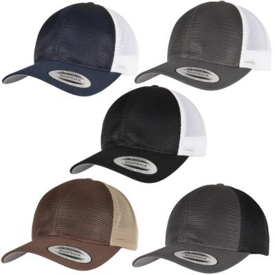 Yupoong 360° Omnimesh 2-Tone Trucker Cap Mesh Basecap Kappe Netz Mütze Sport Hat