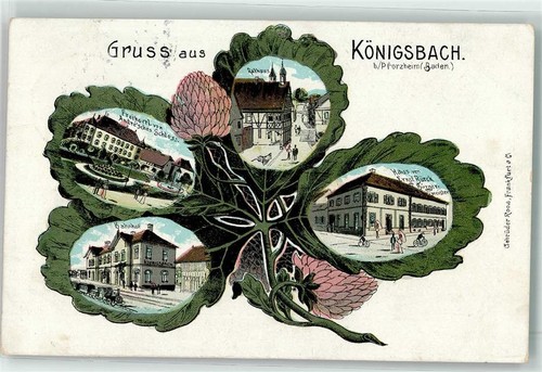 13618550 - 7535 Koenigsbach-Stein Freiherrl. von Andresches Schloss Bahnhof