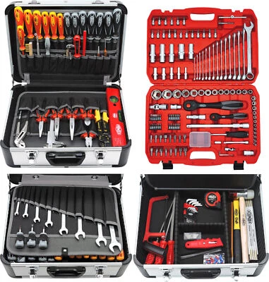 FAMEX 419-43 Werkzeugkoffer mit Profi Werkzeug Set - PROFESSIONAL - Werkzeugset