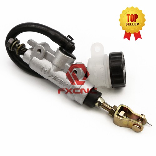 CNC Rear Brake Master Cylinder Fluid Pump For 10mm ATV Go cart Pit bike 2Colors - Picture 4 of 12