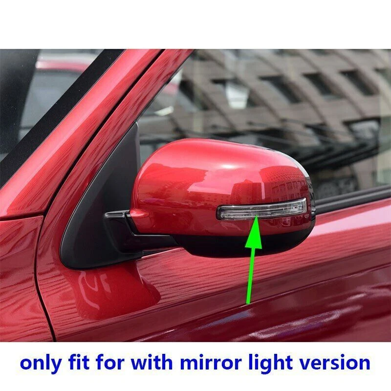 Marco de espejo lateral carcasa marco de espejo retrovisor para Mitsubishi Outlander 2013-18 Foto 2 de 4