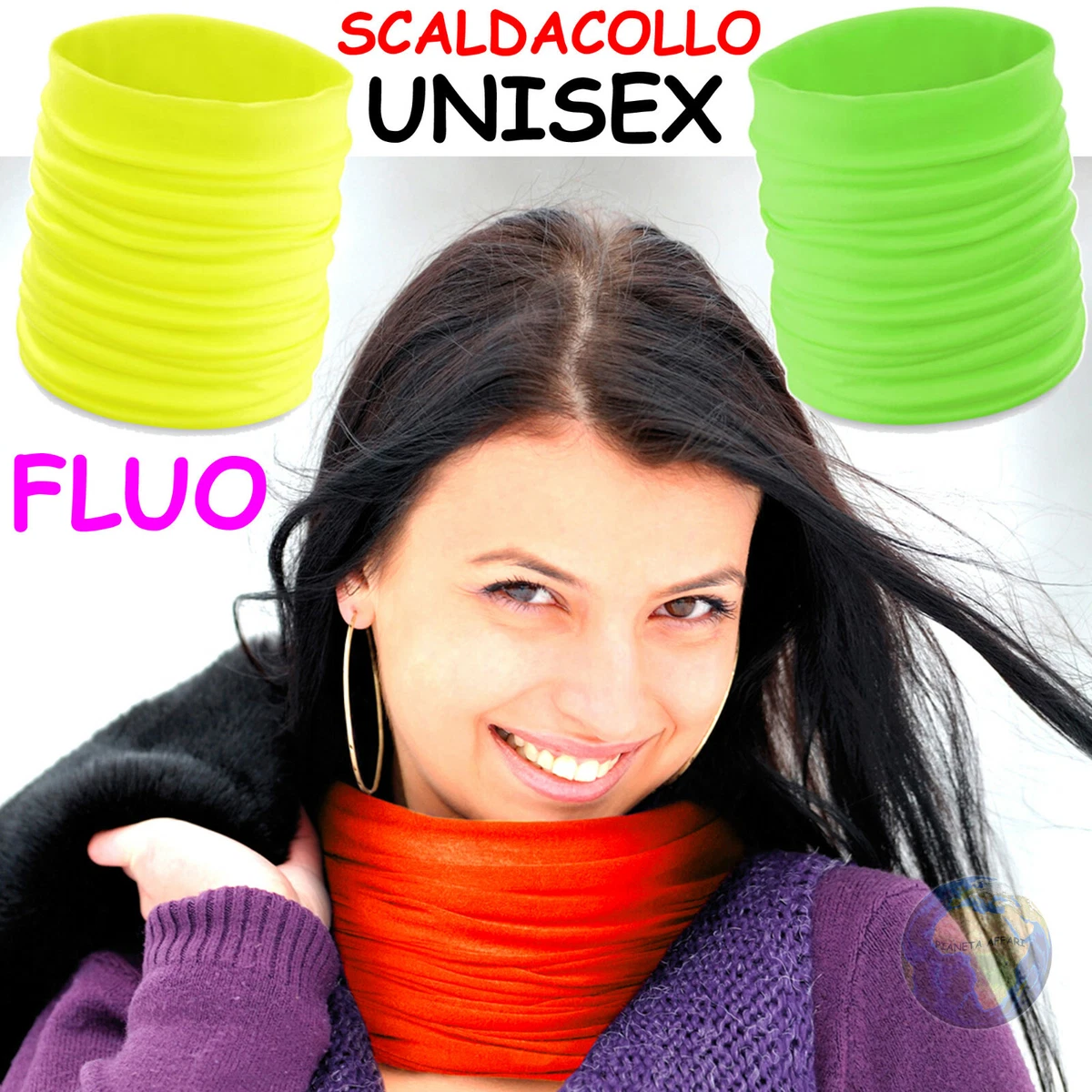 sciarpa a collo uomo