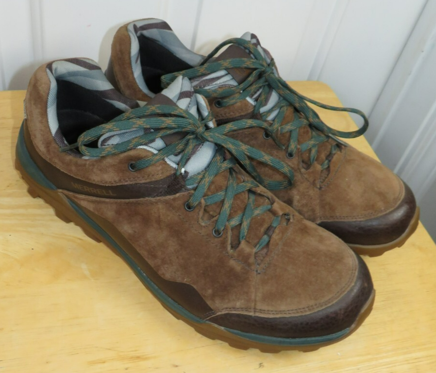 Scarpa da trekking Merrell uomo Fraxion marrone cioccolato taglia US 10 molto bella!