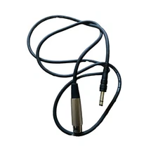 Live Wire Shielded Audio Interconnect Cable Black