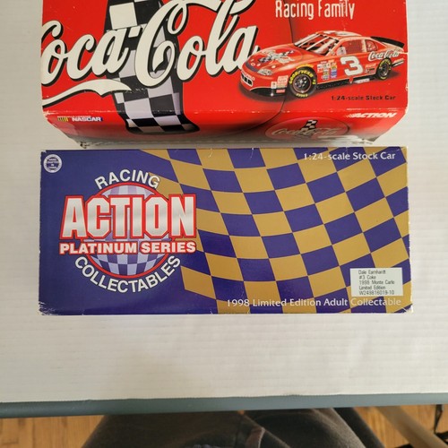 Vintage Dale Earnhardt #3 COCA-COLA 1:24 scale '98 CHEVY ACTION diecast With Box - Picture 15 of 16