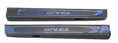 OEM Porsche Cayman GT4 RS Seuil D'Entrée En Carbone L&R NEUF CARBONE