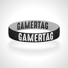 Custom Reversible Gamertag Bracelet Wristband