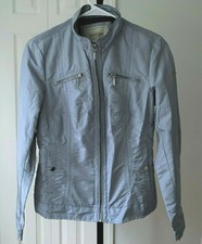 Geox Respira System Blue Polyester Front Zipper Jacket Size 4