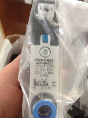 Festo VUVB-S-M42-AZD-Q6-1C1 537593 Solenoid Valve New One VUVBSM42AZDQ61C1 #US