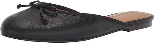 Women's Shoes Various Faux Leather Ballerina Mule Block Heel Ladies Classic UK - Picture 3 of 32