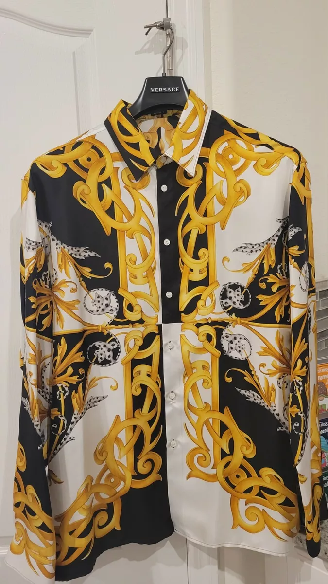 Versace Silk shirt, Men's Clothing