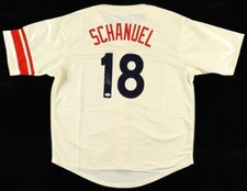 Nolan Schanuel Signed Los Angeles Angels Jersey /JSA COA 2023 1st Round Pick #11