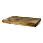 concave cutting board  19 in. L X 13 in. W  5914500 Acacia Wood