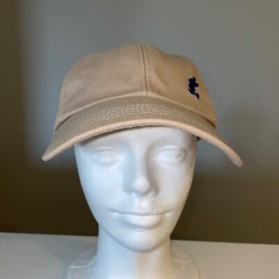 Designer Beige Mickey Print Baseball Cap EUC 5e2930fb-4f60-423f-a96b-  main image 4