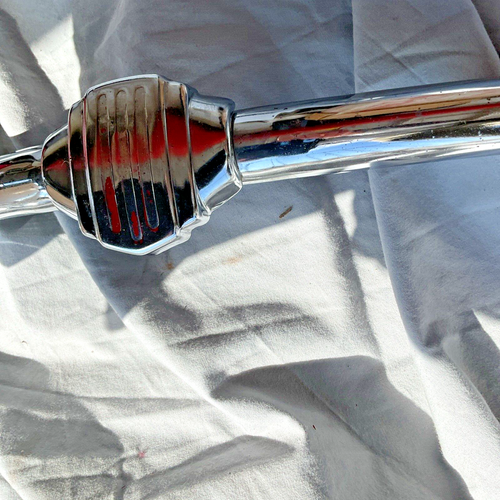 Original Erie 1930's 1940's Car Truck Front Chrome Bumper Grille Guard Accessory - Picture 5 of 14