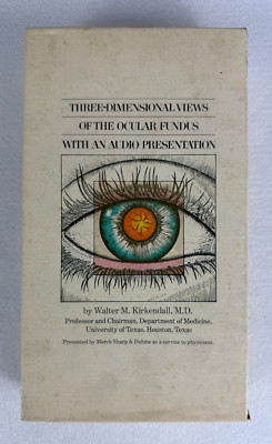 3D Views of the Ocular Fundus with Cassette, Slides & Viewer - Kirkendall MD