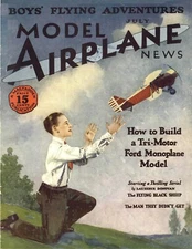 July 1929 Model Airplane News Magazine, Vol 1, No 1