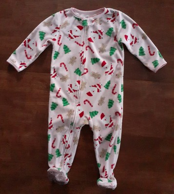 18 month girl christmas pajamas