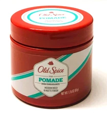 Old Spice Pomade High Endurance Medium Hold Matte Finish 1.76 oz Athlete Sport