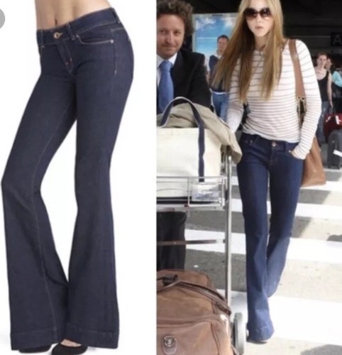J Brand Lovestory Flare Jeans In Indigo 