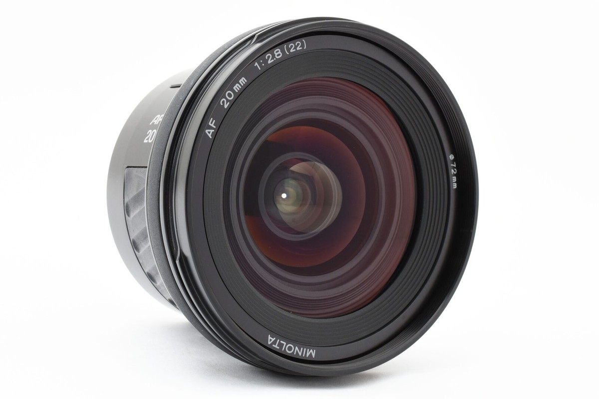 Minolta AF 20mm f/2.8 Wide Angle Lens Sony A Mount From Minolta AF 20mm f/2.8 Wide Angle Lens Sony A Mount From