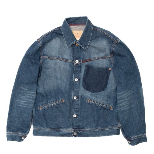Paul Smith Red Ear Denim Jacket Men's M Vintage Military Workwear