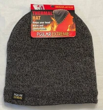 Men's Polar Extreme Thermal Insulated Beanie Cap: OSFM