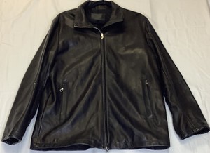 roots mens leather jacket