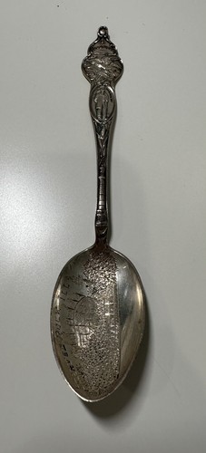 Vintage Starved Rock Illinois Sterling Silver Spoon