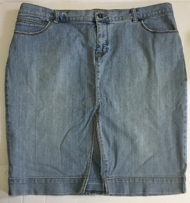 Best Reviews Mossimo STRETCH Blue Denim Skirt Jean Womens Straight knee length Size 14 Best Reviews Mossimo STRETCH Blue Denim Skirt Jean Womens Straight knee length Size 14
