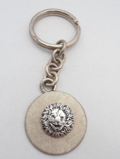 Leo: Silver 925 Keychain - Zodiac Sign Horoscope