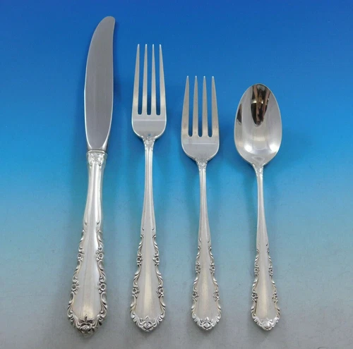 Shenandoah by Wallace Sterling Silver Regular Size Place Setting(s) 4-Piece