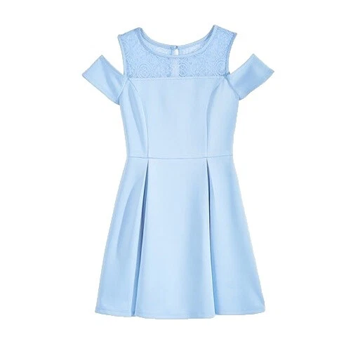 Vestido de Fiesta Azul Talla 7 para Chicas