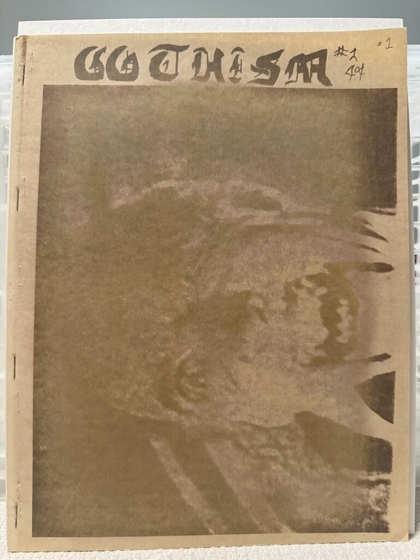 Gothism #1 original July 1971 RARE HIGH GRADE fanzine! (not Famous Monsters)