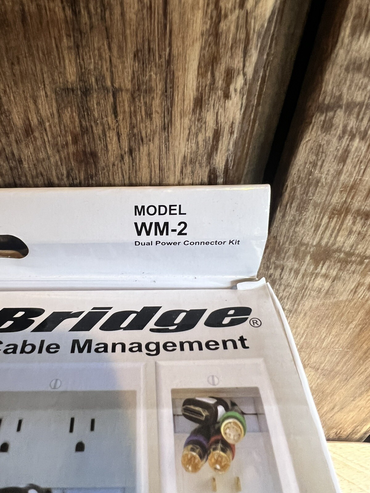 PowerBridge InWall Dual Power Cable Management Connector Kit WM2