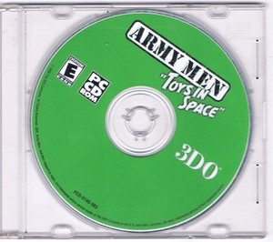 Cd-rom army men: Toys in space (790561504313)