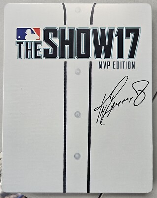 MLB The Show 17 MVP Edition Steelbook, PlayStation 4 PS4, VERY GOOD!!!