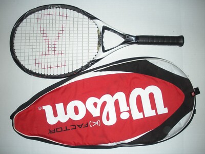 WILSON K FACTOR K1 K ONE OS 122 TENNIS RACQUET 4 1/2 | eBay