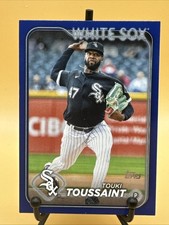 2024 Topps Series 2 Royal Blue Touki Toussaint #385 Chicago White Sox