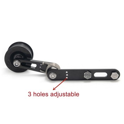 Raptor 660 YFM660R Einstellbar Kettenspanner Fußrastenrolle 3 Löcher für Yamaha