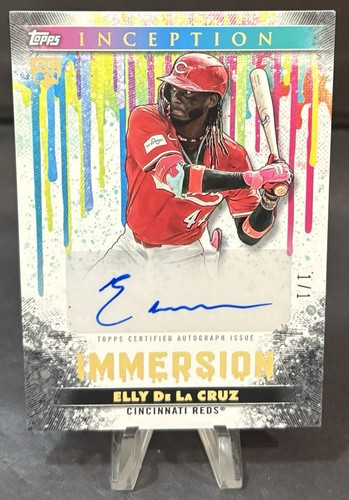 Elly De La Cruz #IA-ED 2024 Topps Inception Immersion Autograph card