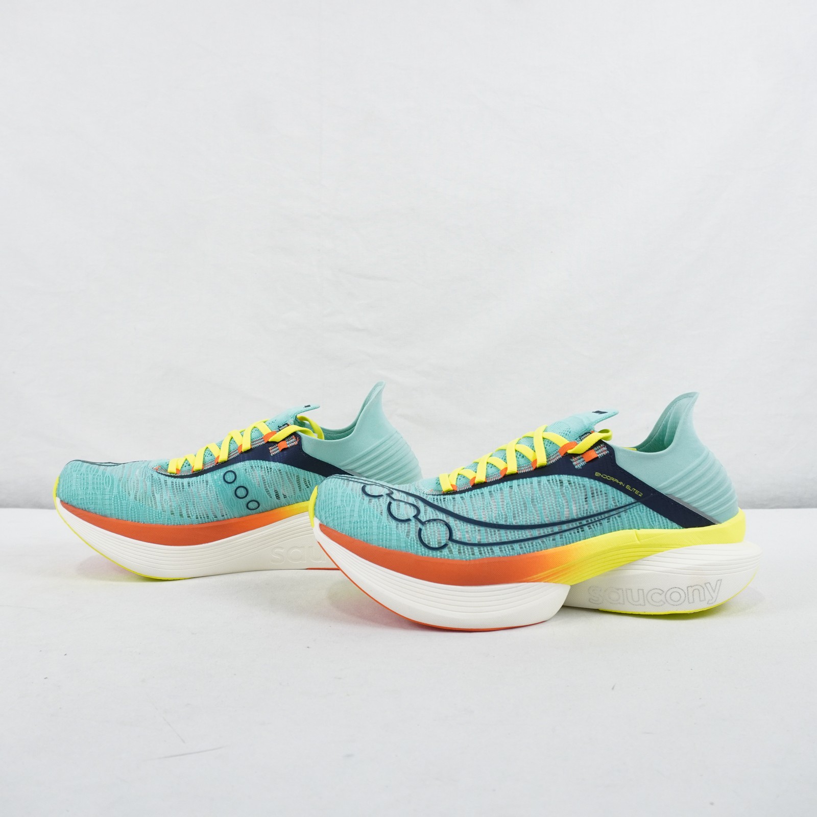 Saucony Endorphin Elite 2 Running Shoes Splash/Fire (S30994-131) Men's US 12.5 thumbnail 6