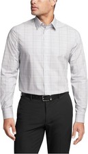 Calvin Klein Men's Dress Shirt Non Iron Stretch Slim Fit - 14.5 32/33 S